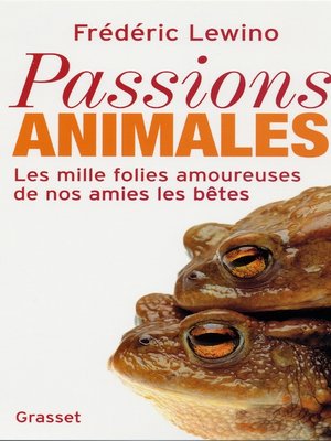 cover image of Passions animales